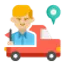 Excursion icon representing transportation service